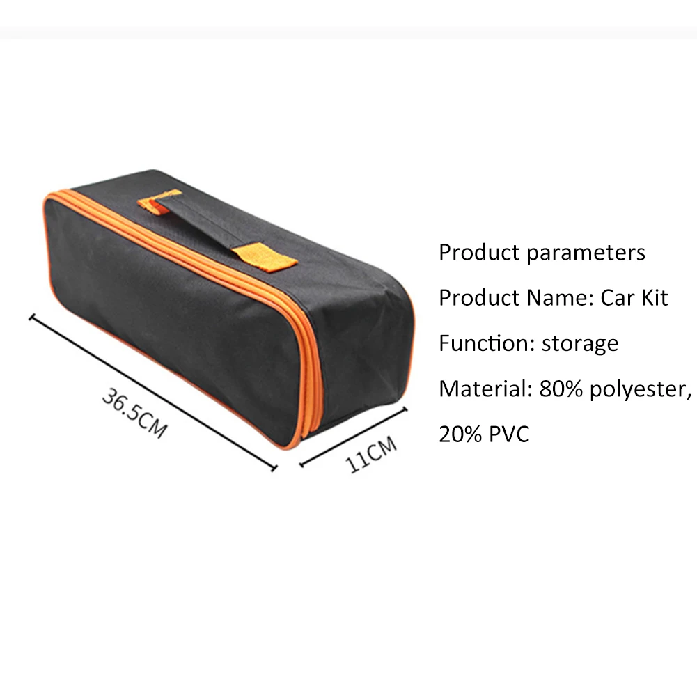 Color Name : Black Car Storage Travel Bag Portable Handheld Wireless Vacuum Cleaner Storage Bag Mini Dry Dual Use Vacuum Cleaner Kit Stylish Car Accessories Supplies Car Organizer 