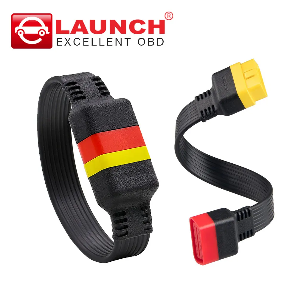 

Launch OBD2 Extension Cable for X431 V/Easydiag 3.0 OBD2 Extended cable Connector 16Pin male to Female