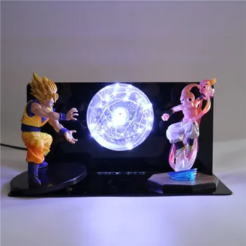 

Anime Model Creative Night Light Bedroom Action Figures for Children Kids Toys Lights Dragon Ball Z Super Baby DIY LED Lamp