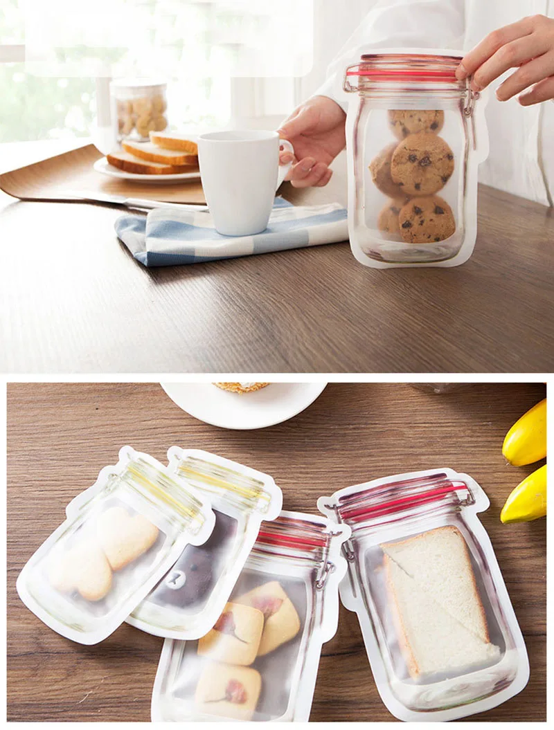 QuickDone-3or4-PCS-Mason-Bottle-Zip-Lock-Food-Snack-Tea-Candy-Cookie-Baking-Bag-Packing-Retail-Craft-Bag-Storage-Packing-Bag-KC1631 (8)