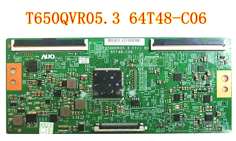 

For Auo T-Con T650QVR05.3 64T48-C06 Logic Board LCD TV 65 Inch 96 PIN Original 4K Logic Plate Bar