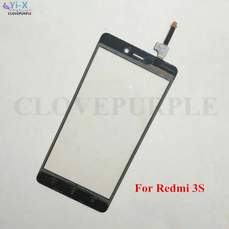 

1PC Touch Screen Panel Replacement Parts For Xiaomi Redmi 3/3S 3 S Front Glass Touchscreen Digitizer Sensor