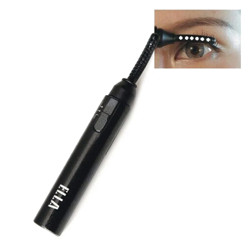 

Electric Heated Eyelash Curler Makeup Brushes Long Lasting Lashes Perm Curl Heated Eyelashes Curling Eye Beauty Cosmetic Tool