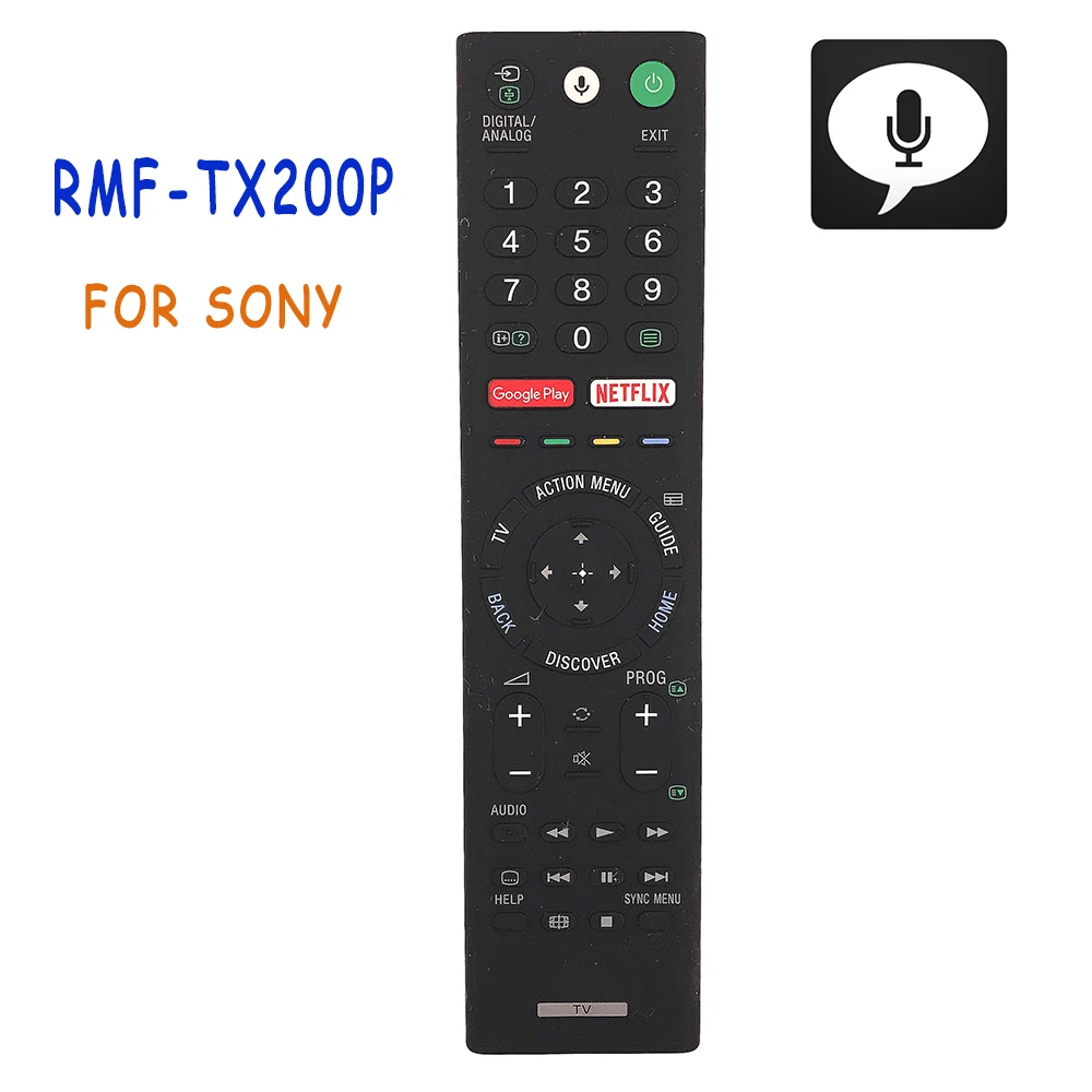 

90%new Original/Genuine RMF-TX200P Voice Remote Control For Sony LCD Smart TV RMFTX200P Remoto Controller Fernbedienung