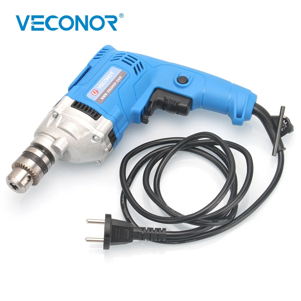 

Veconor Power Tool Eelectric Screwdriver Screw Driving Tool High Torque Impact Hammer Drill 220V 550W High Quality Rotary Tool