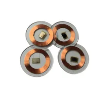 25 мм RFID 125 кГц EM4100 TK4100 ID прозрачная кристальная Монета карты