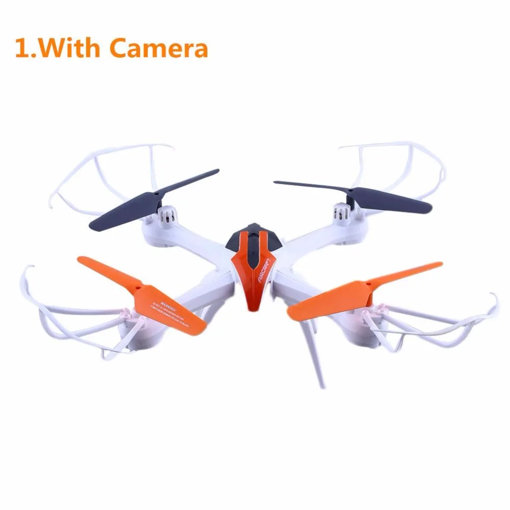 

2.4 GHz 4CH 6 Axis Gyro Flip Headless Mode Quad copter Drone 2.0MPCamera