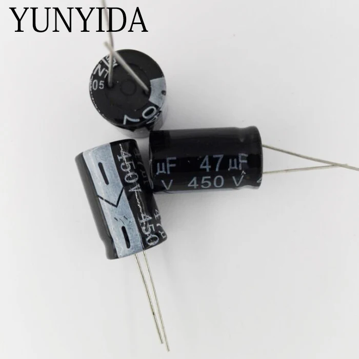 

47UF 450V 5PCS Aluminum Electrolytic Capacitor 16*25MM
