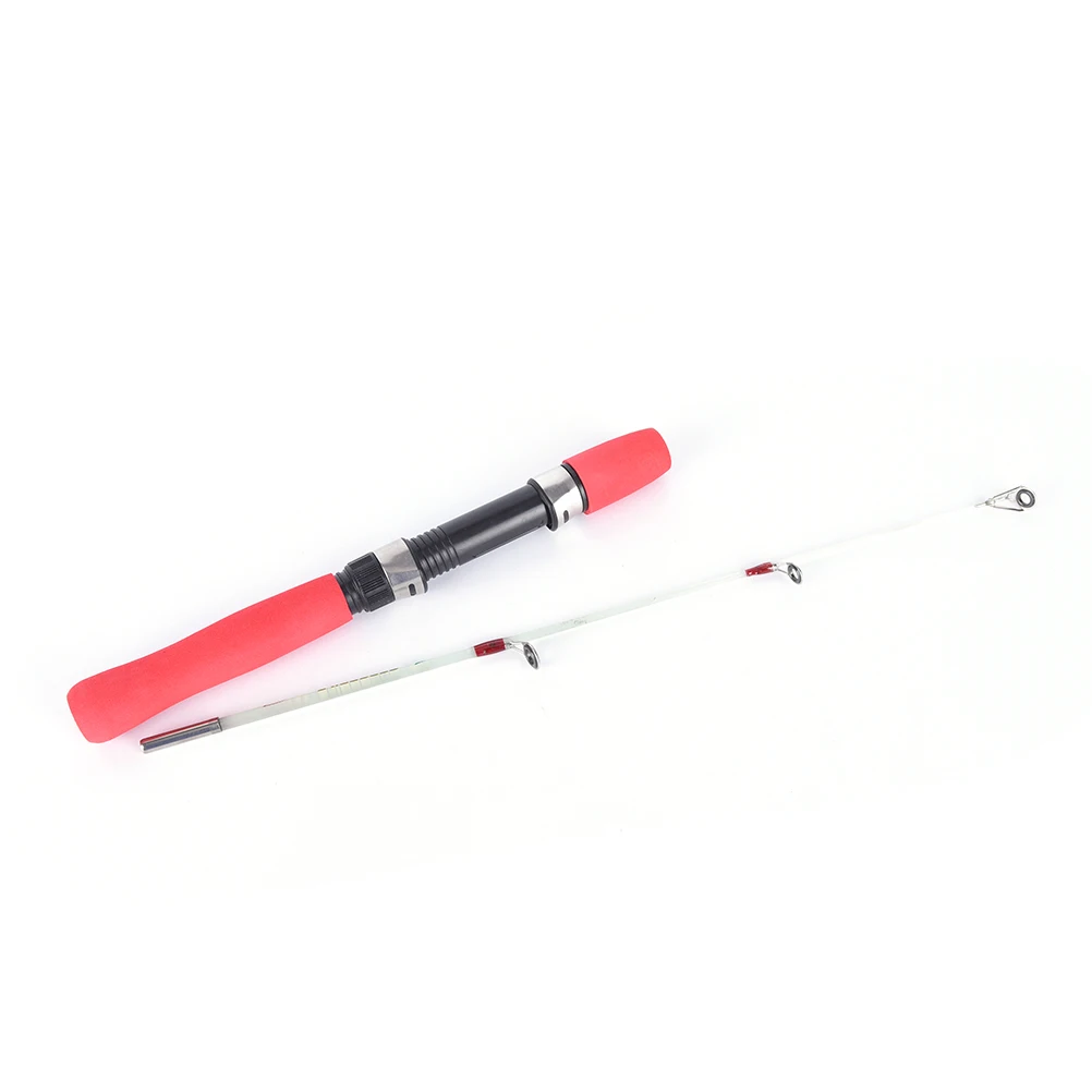 

High Quality 60CM Portable Ice Winter fishing Rod Ultra Short Throw Fish Pole Hard Sea Raft Fishing Tackle Ice fishing