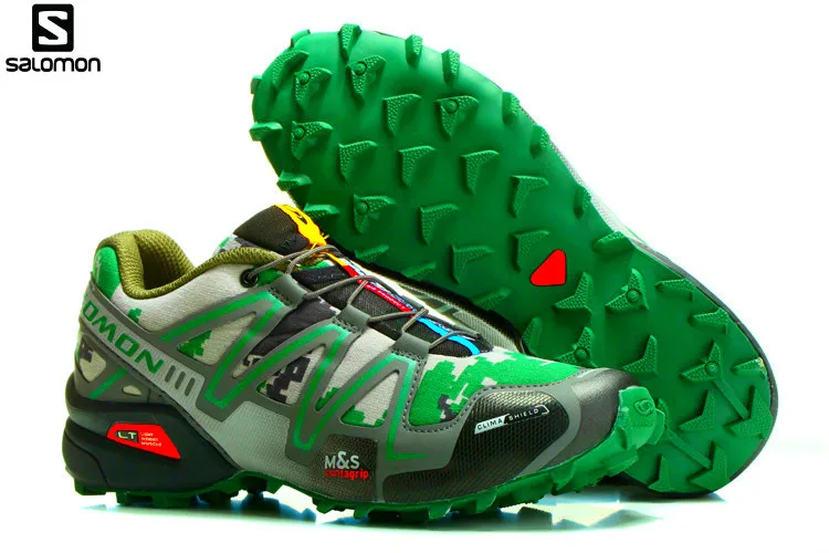 

2018 Salomon Speed Cross 3 CS Men's Running Shoes Sport Breathable Sneakers solomon Speedcross Male Zapatillas Outdoor Shoes