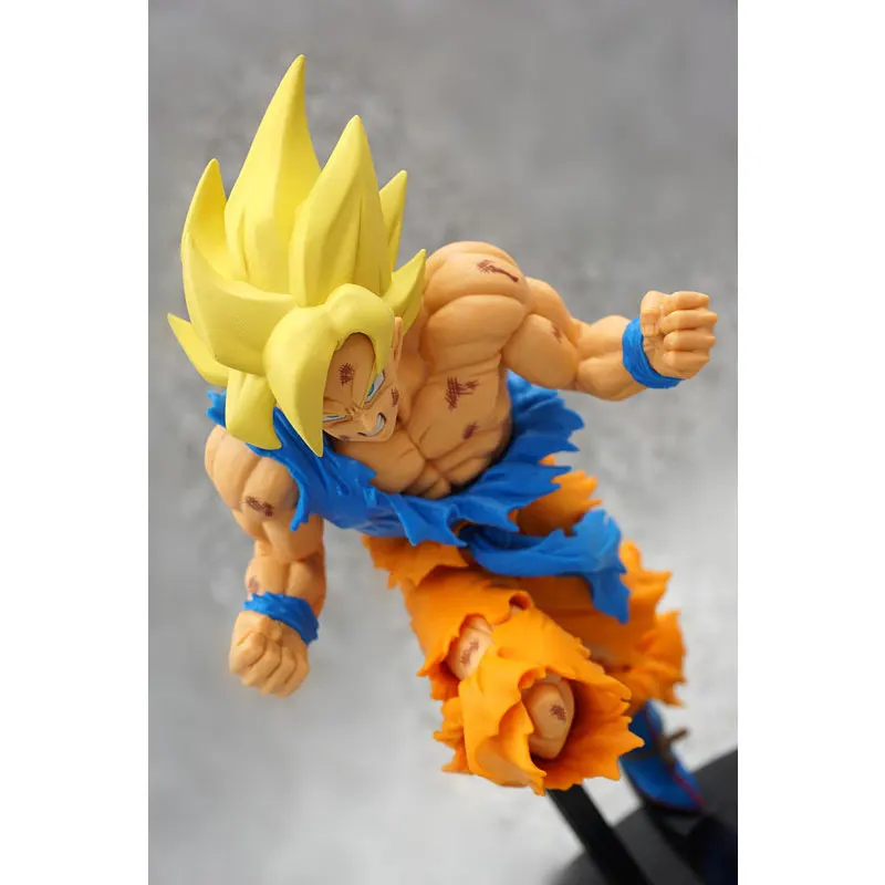 18 см Japonaise Dragon Ball Супер Сон Гоку фигурку Супер Saiyan фигурка Dragon Ball Goku Saiyan DBZ ПВХ SaiyanModel игрушка