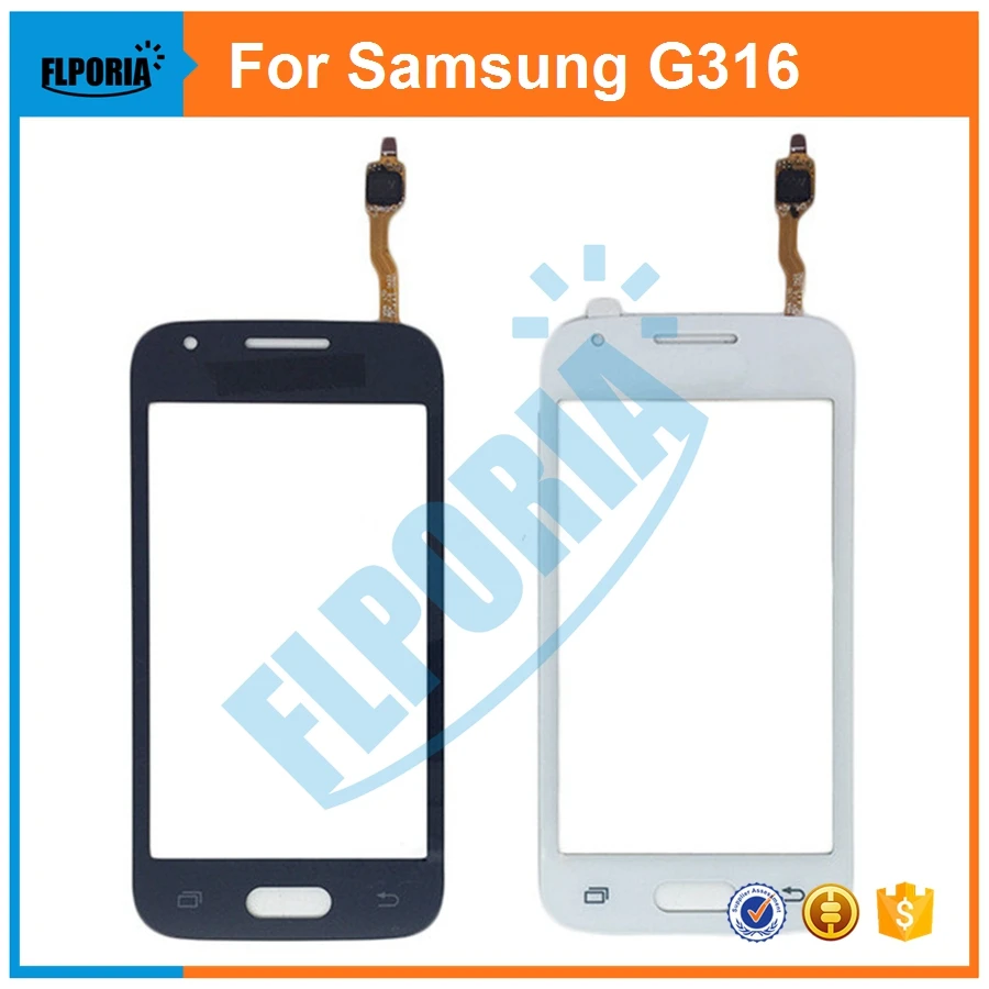 FLPORIA для samsung Galaxy Ace 4 Neo G316 Сенсорный экран Сенсорная панель Сенсорный экран планшета Запчасти для авто