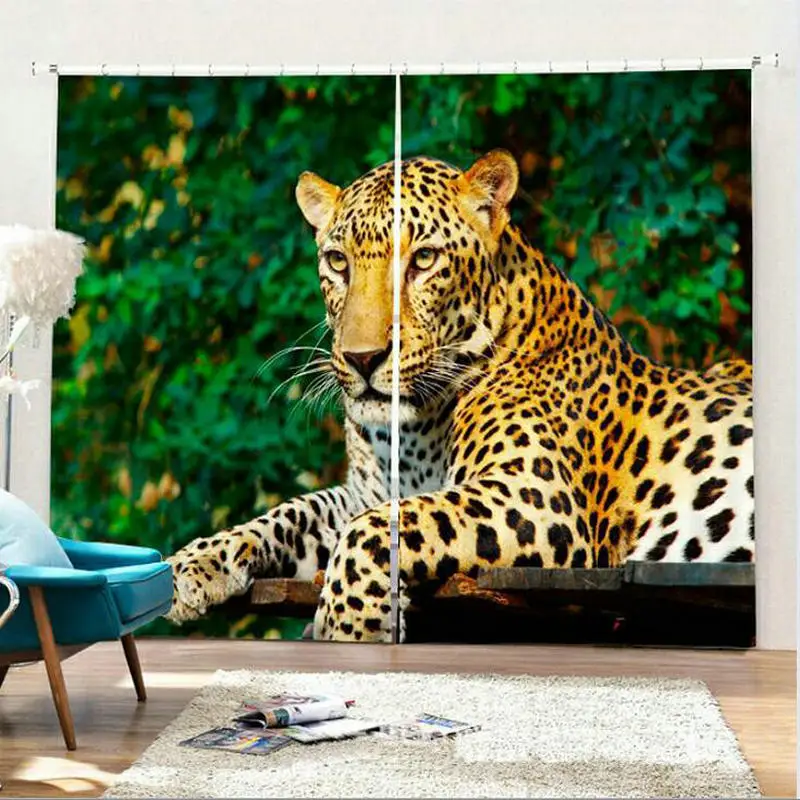 3D печатные занавески для гостиной и спальни Cortinas Para Sala De Estar Roses Animal продано