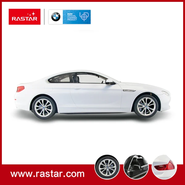 Rastar лицензированный автомобиль R/C 1:14 BMW 6 серии автомобильные игрушки Моделирование RC скоростной автомобиль с подсветкой 42600 - Цвет: Белый