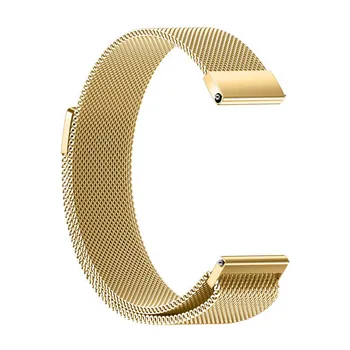 

Milanese Loop Stainless Steel Watch Bracelet Wrist Band Quick Release Strap for TicWatch Pro -Drop