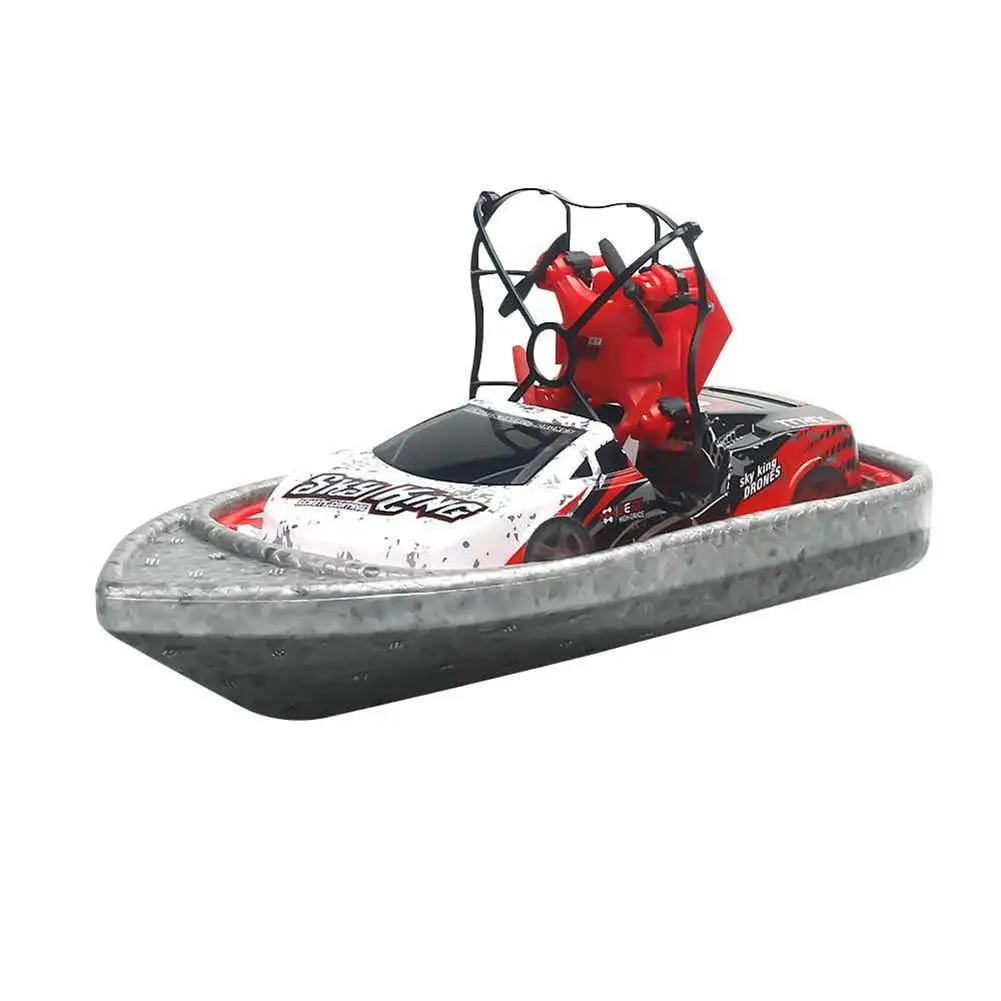 

Rc Boat Fixed High Drone Sea Land Air Three-in-one Remote Control Car Speedboat Boat Mini Aircraft Electric Drift Racing Boat