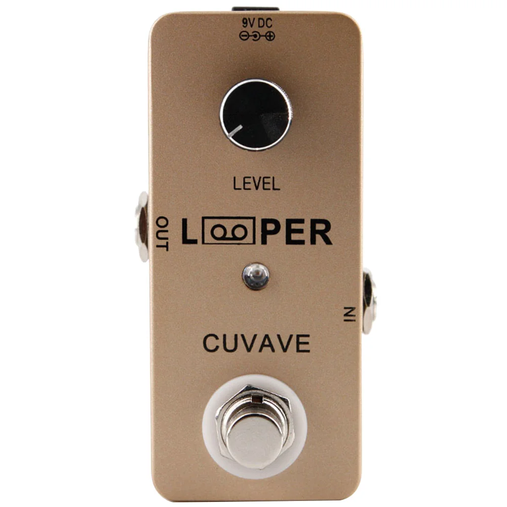 

Portable Multi-Track Recording Excellent Condition Zinc Alloy Loop Station Effect Pendal Guitar Mini Looper LED Indicator USB