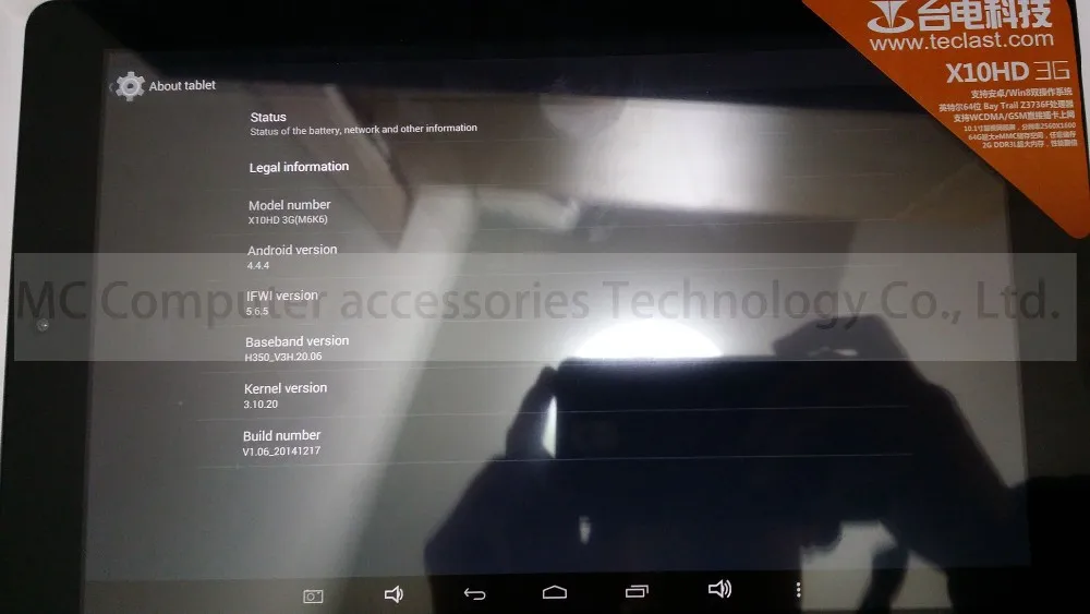 Newest10.1 Inch Teclast X10HD 3g двойной Системы Z3736F 2,16 ГГц Tablet PC Android4.4 + Windows8.1 2560x1600 воздуха retina 2 ГБ DDR3L 64 ГБ