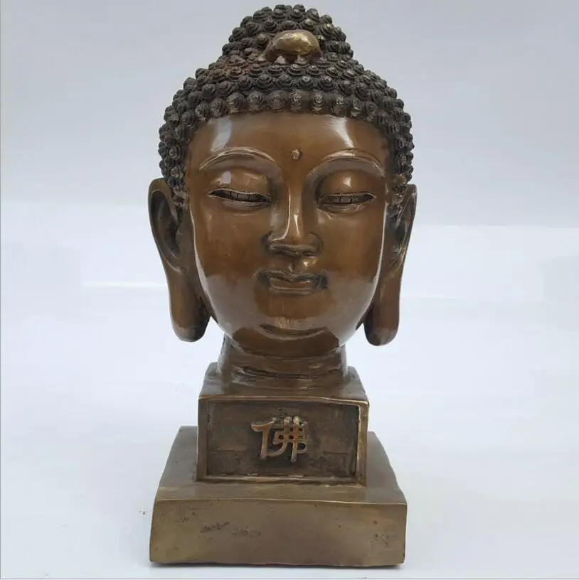 SCY 1002+++Copper Buddha head ornaments | Дом и сад