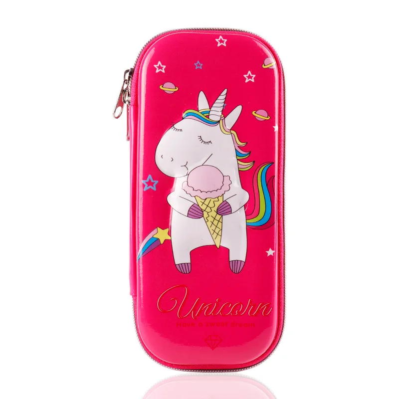 TOPSTHINK Единорог пенал Kawaii креативные школьные принадлежности קללר ד Novelty цветок