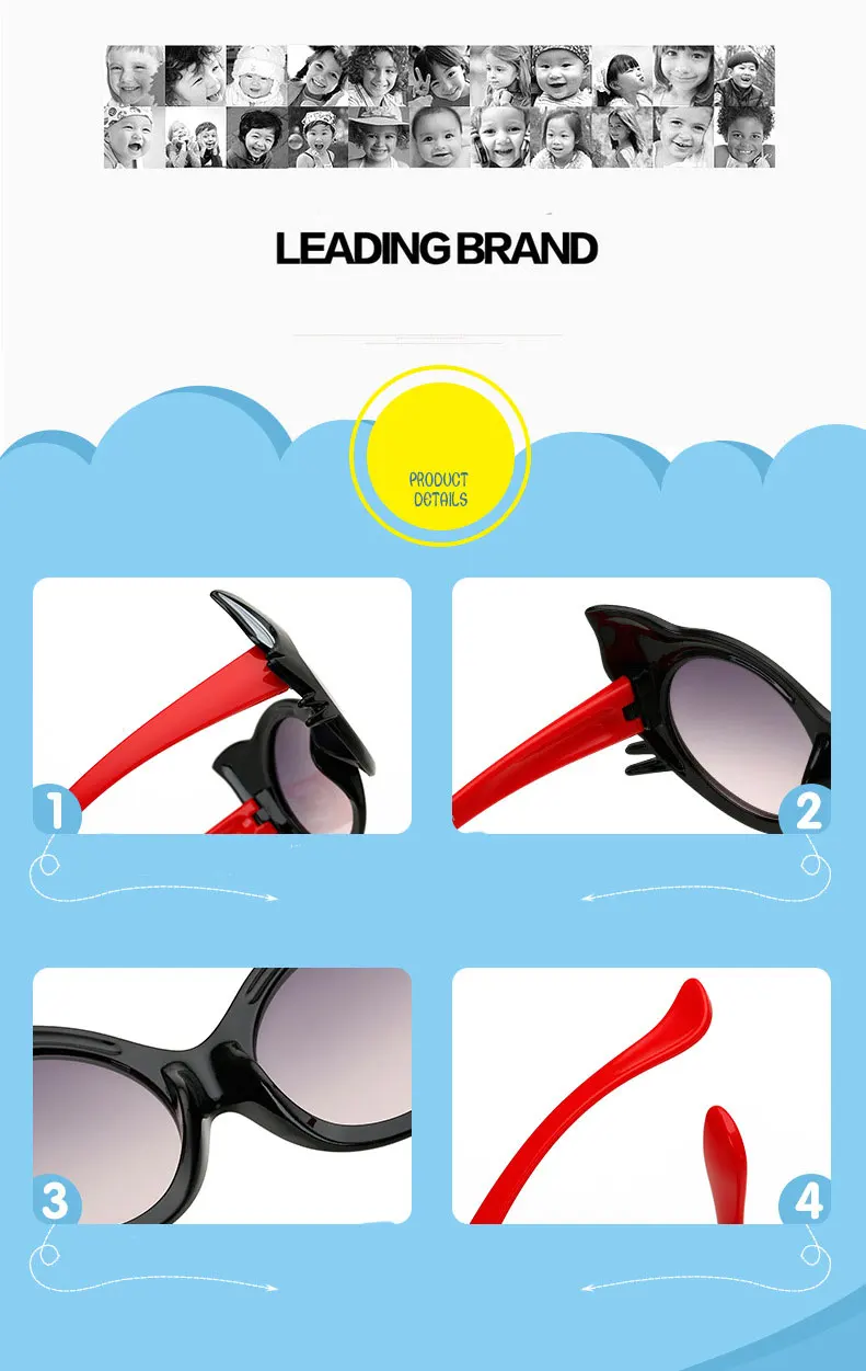 Винтажные детские солнцезащитные очки, брендовые солнцезащитные очки для мальчиков, детские очки, UV400, милые Солнцезащитные очки для девочек, gafas De Sol Infantil Hipster