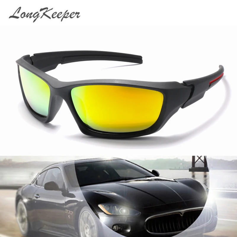 

LongKeeper Polarized Sunglasses Men Night Vision Driving Sports Sun Glasses Women Vacation Luxury Brand Design Gafas De Sol