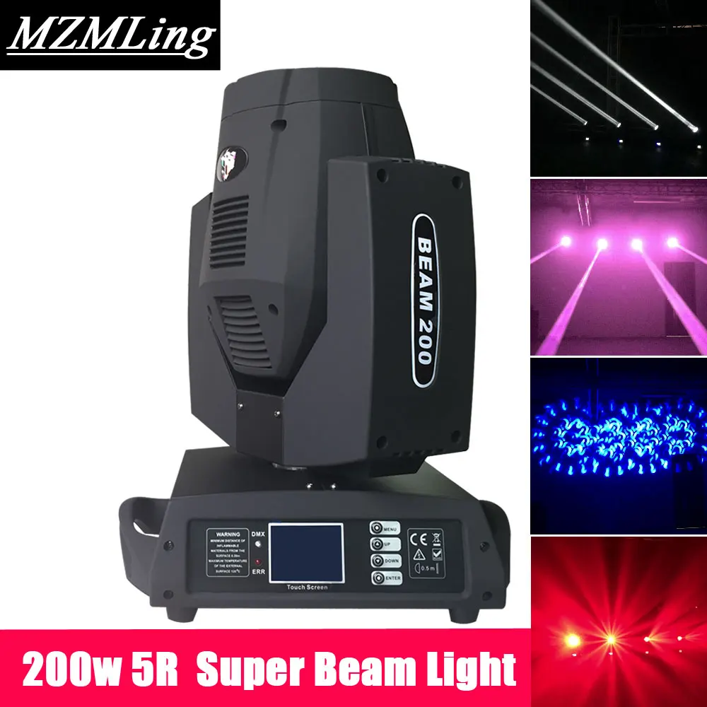 

200w 5R Beam Light DMX512 Moving Head Light 17Gobos+14Chips Stage Light Professional DJ /Bar /Party /Show /Stage Machine