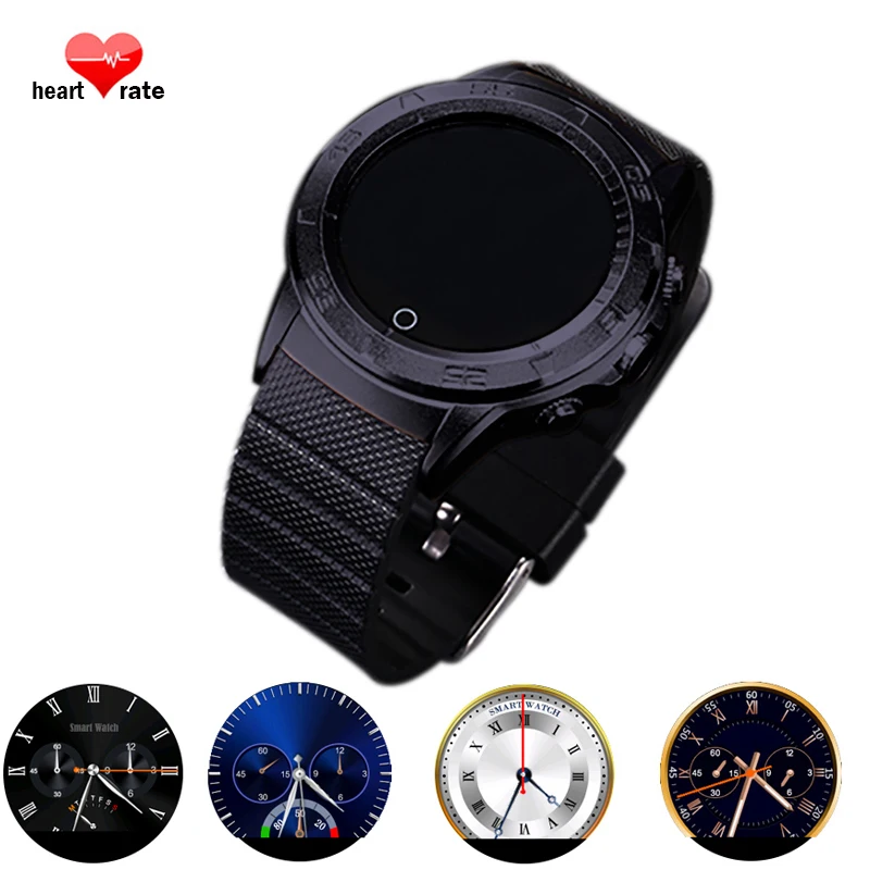 Newest Smartwatch with Heart Rate Pedometer Anti lost camera Bluetooth Reloj Inteligent smart watch for Android