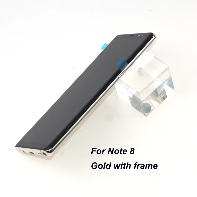 Для Samsung Galaxy Note 8 lcd N950F дигитайзер в сборе с рамкой для экран ЖК ремонтные детали +