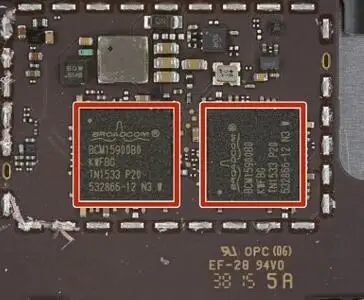 10 шт./лот новый оригинальный сенсорный экран для ipad Pro 12 9 A1652 A1584 Broadcom BCM15900B0
