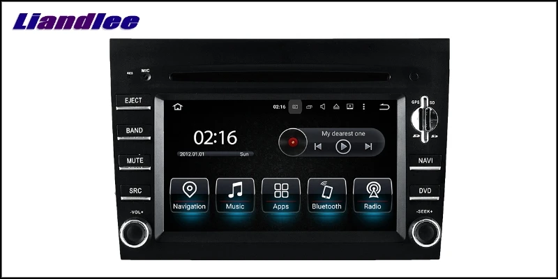 Liandlee Car Multimedia Player NAVI For Porsche 911 997 2005~2012 Car Touch Screen System Radio TV DVD Stereo GPS Navigation 8