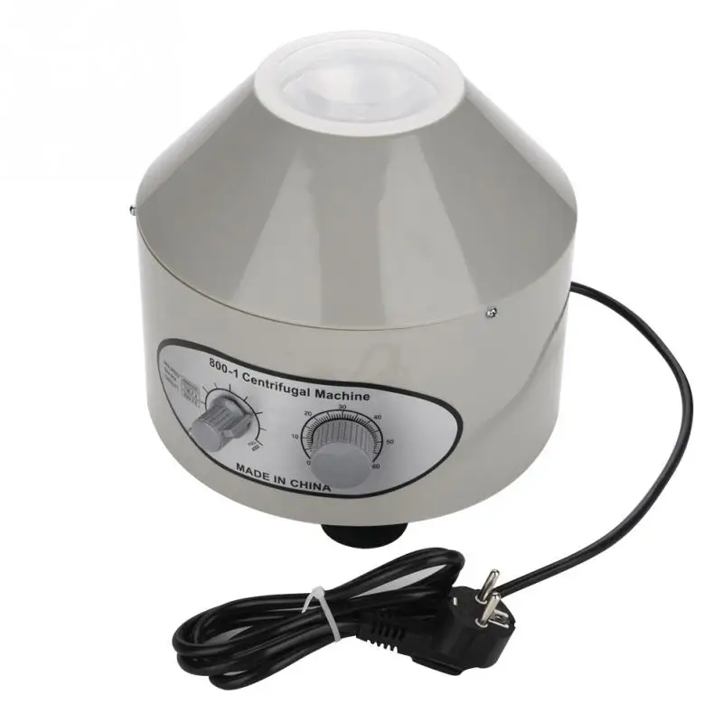 

Desktop Electric Centrifuge 0 to 4000RPM Lower-speed Desktop Laboratory Centrifugal Machine with EU US Plug Optional