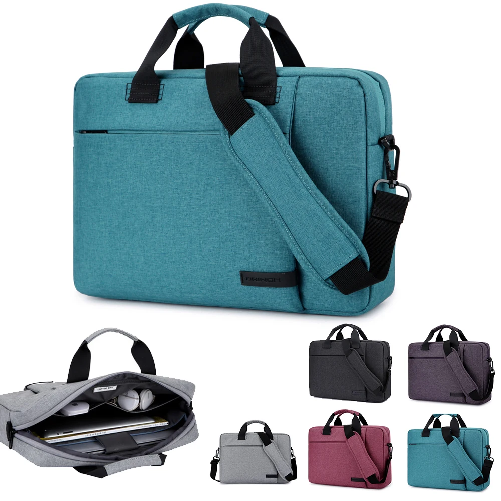 

Laptop Messenger Bag Notebook Computer PC Shoulder Bag Handbag Sleeve Case for Macbook Air Case 13 Dell Lenovo 13"14"15" 2019