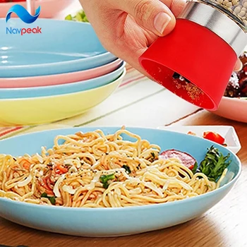 

100pcs/lot Salt Pepper Grinder Glass Bottle Inside Copper Cutter Solid Export Quality Miller Black Pepper Pepper Grinder Grater