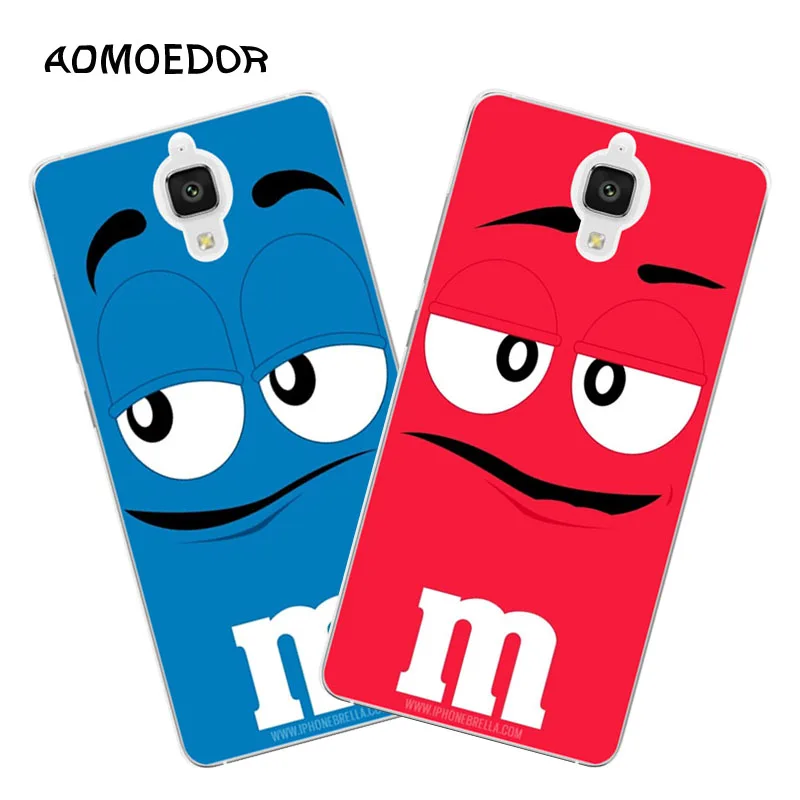 xiaomi mi4 mi4i mi4c case Silicon Letter expression Painting Soft TPU Back Cover for m4 Phone Protective Case shell |
