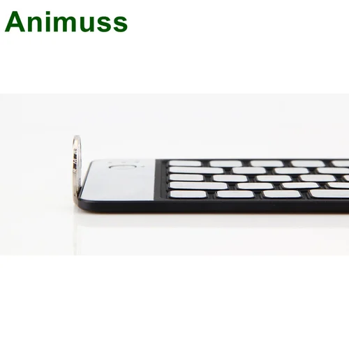 Animuss Bluetooth Keyboard for iPad IOS/Android/Windows Tablet Wireless Keypad Aluminum Foldable Keyboard Ultra Mini Ultra Slim Karachi