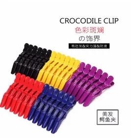 

by dhl or ems 100sets 6pcs/set Professional Hairdressing Sectioning Clips Cutting Clamps Salon Hair Styling Tools Accessory