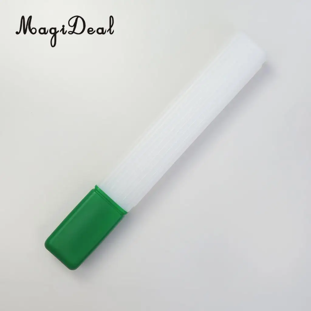 41x6cm Plastic Clear Knitting Needle Crochet Hook Tube Case Holder Storage Case 