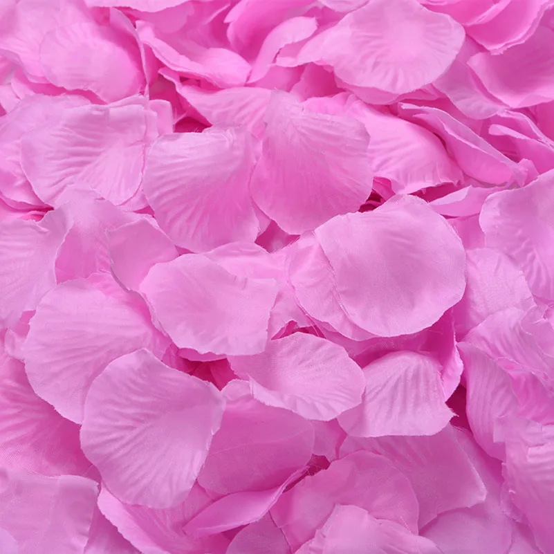 Simulation rose petals wedding flowers -scattered -1