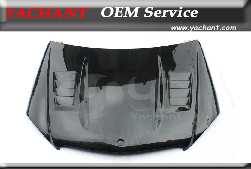 

Car-Styling Carbon Fiber CF Hood Bonnet Fit For 2008-2011 Mercedes Benz W204 C-Class DTM Style Hood Bonnet