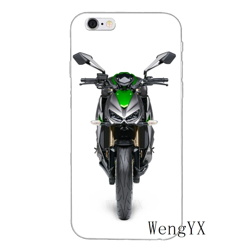 Kawasaki Ninja Zx R спортивный мотоцикл для samsung Galaxy Note 9 8 5 S10 S9 S8 S7 S6 edge Plus Lite S5 S4 S3 mini мягкий чехол для телефона - Цвет: Motorcycle-A-01