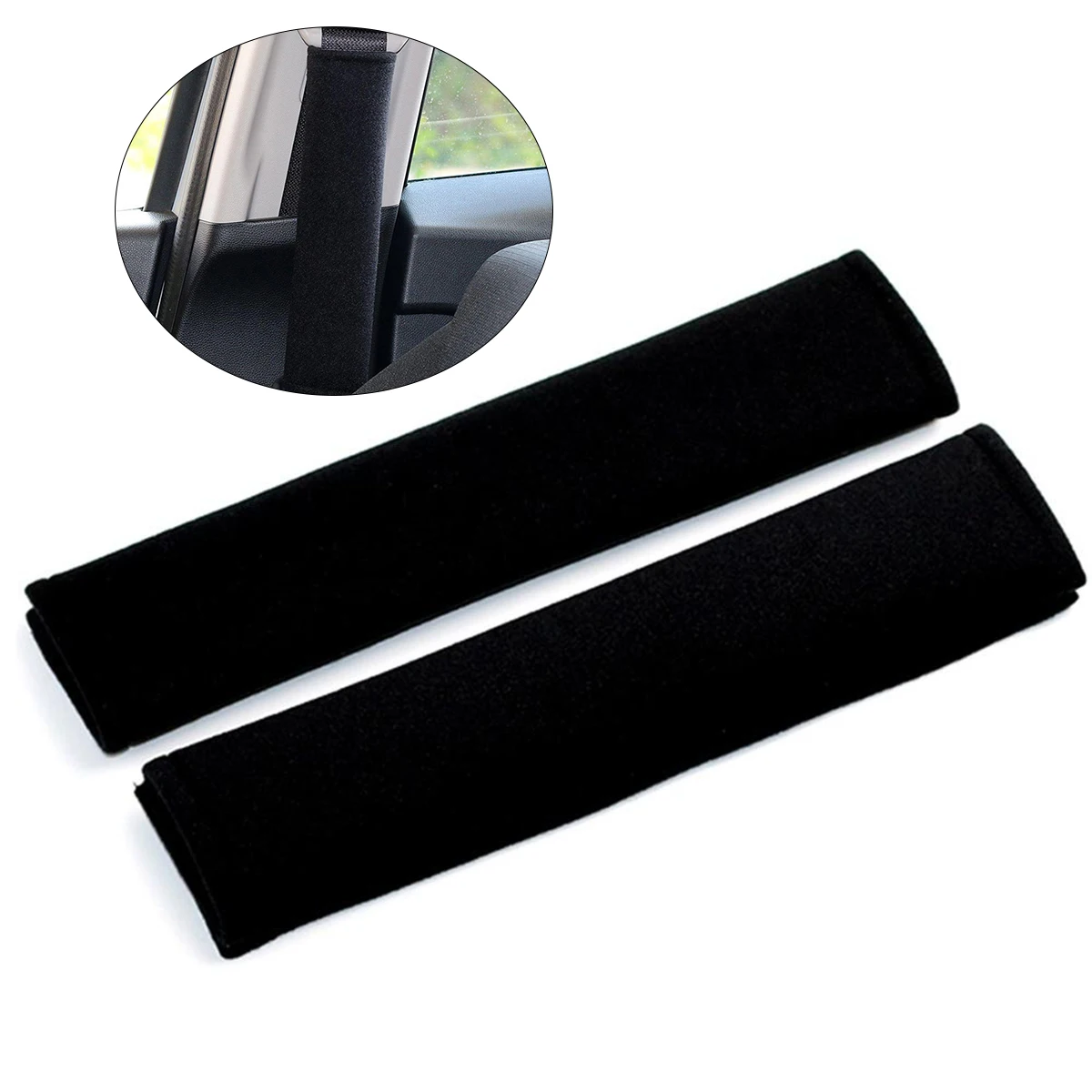 Buy 2pcs Car Seat Belt Safety Belt Shoulder Strap