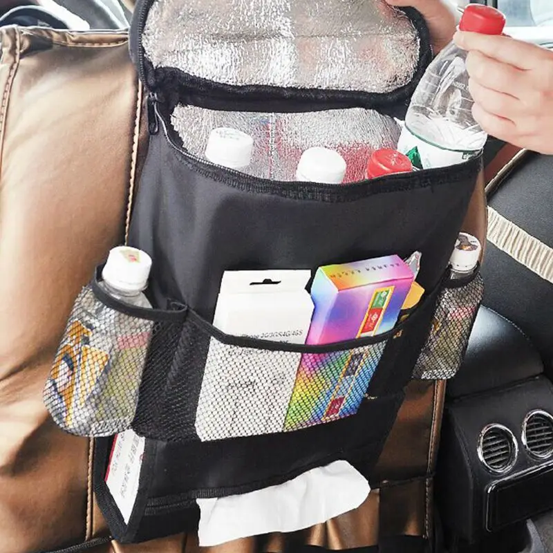 Изоляционный пакет для льда, детские многофункциональные сумки, подвесная сумка для мамы, автомобильное кресло для хранения, задний карман для детских бутылочек, корзина Acce
