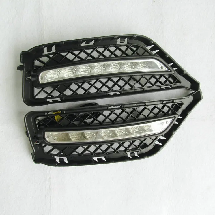 

2 Set Car LED DRL For BMW X1 E84 2011 2012 Daytime Running Lights Daylight Fog Lamp Cover