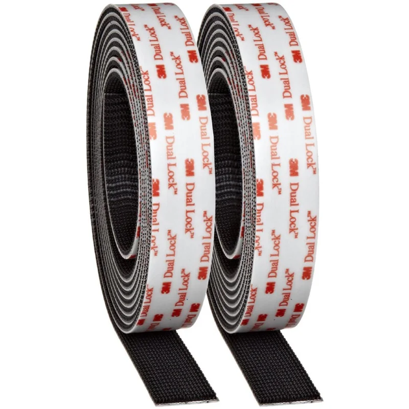 3M Dual Black Self Adhesive Tape Nylon Tape Magic Button Mushroom