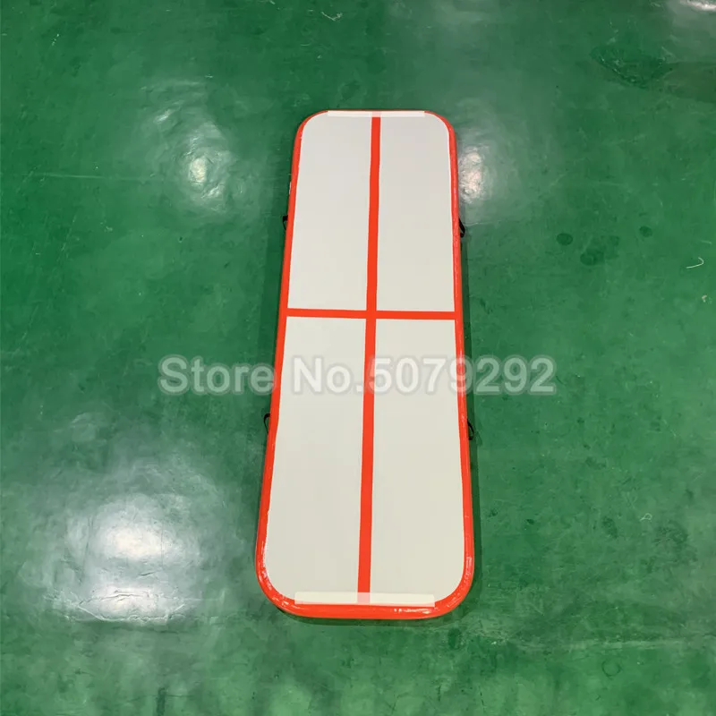 

Free Shipping Free Pump Inflatable Gym Mat Drop Stitch Material 4*1*0.2M Bouncing Mat For Taekwondo Customized Logo Air Floor