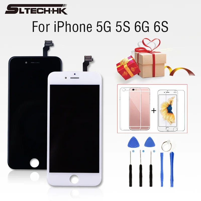 

AAA+++ For iPhone 6 6S LCD With 3D Touch Screen Digitizer Assembly Guarantee For iPhone 5 5S 7 Display Replacement Free Shipping