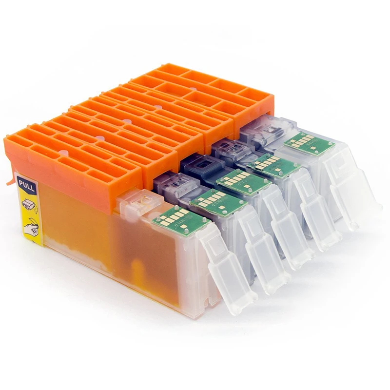 GN 5 шт. 470XL для Canon PGI 470xl CLI 471 съедобные чернильные картриджи CANON PIXMA MG 5740 8640 / TS 5040 6040