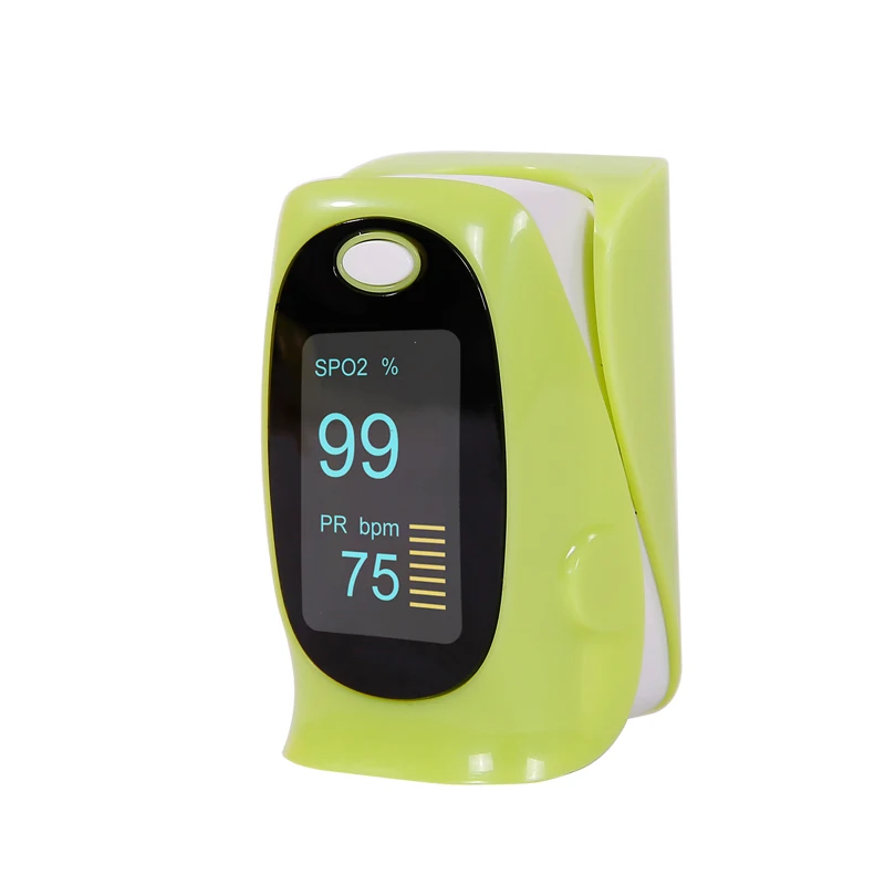 Fingertip Pulse Oximeter Blood Oxygen SpO2 Saturation Monitor with
