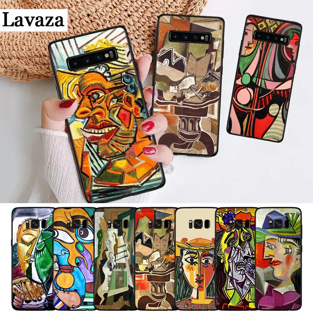 

Lavaza Pablo Picasso abstract Art painting Silicone Case for Samsung S6 Edge S7 S8 Plus S9 S10 S10e Note 8 9 M10 M20 M30
